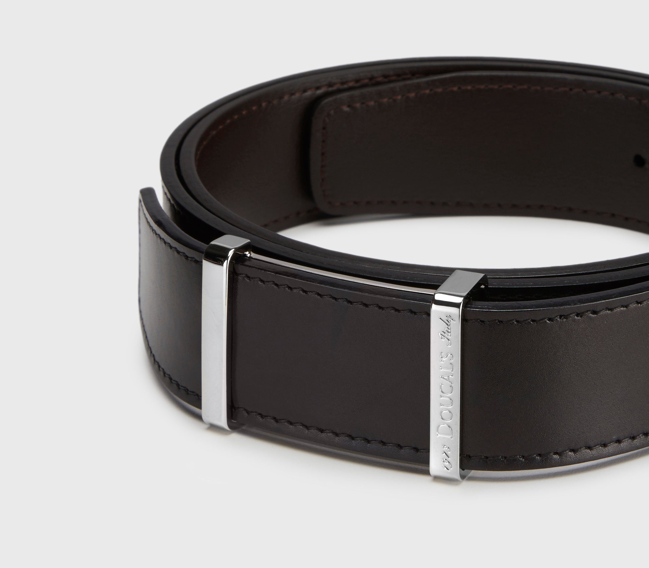 Ceinture en cuir marron