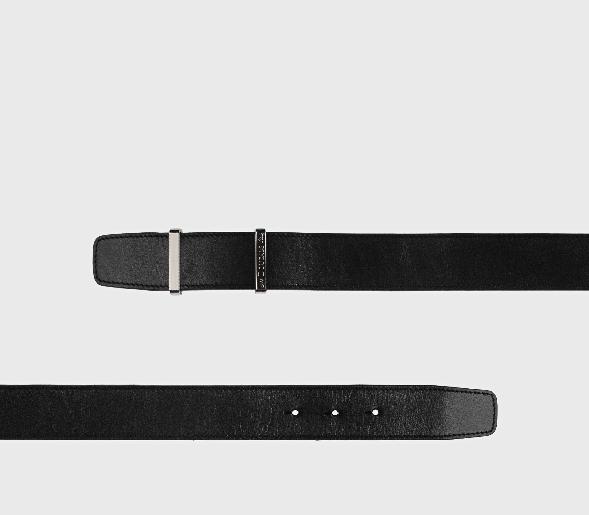 Ceinture en cuir noir