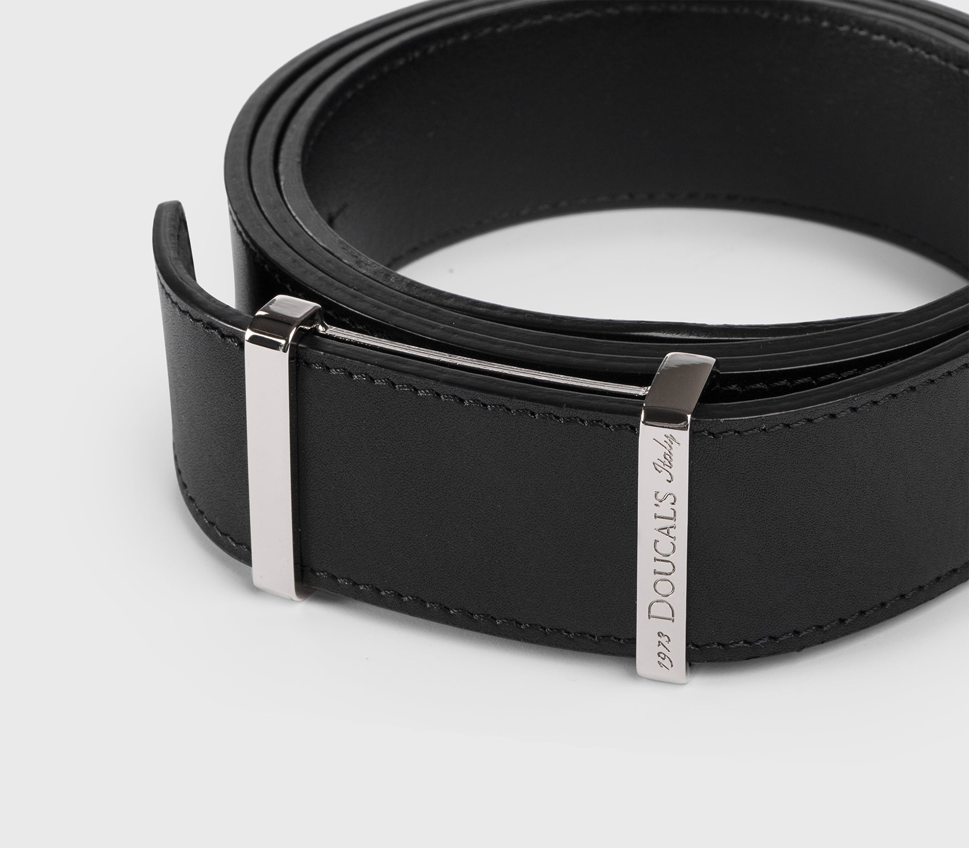 Ceinture en cuir noir