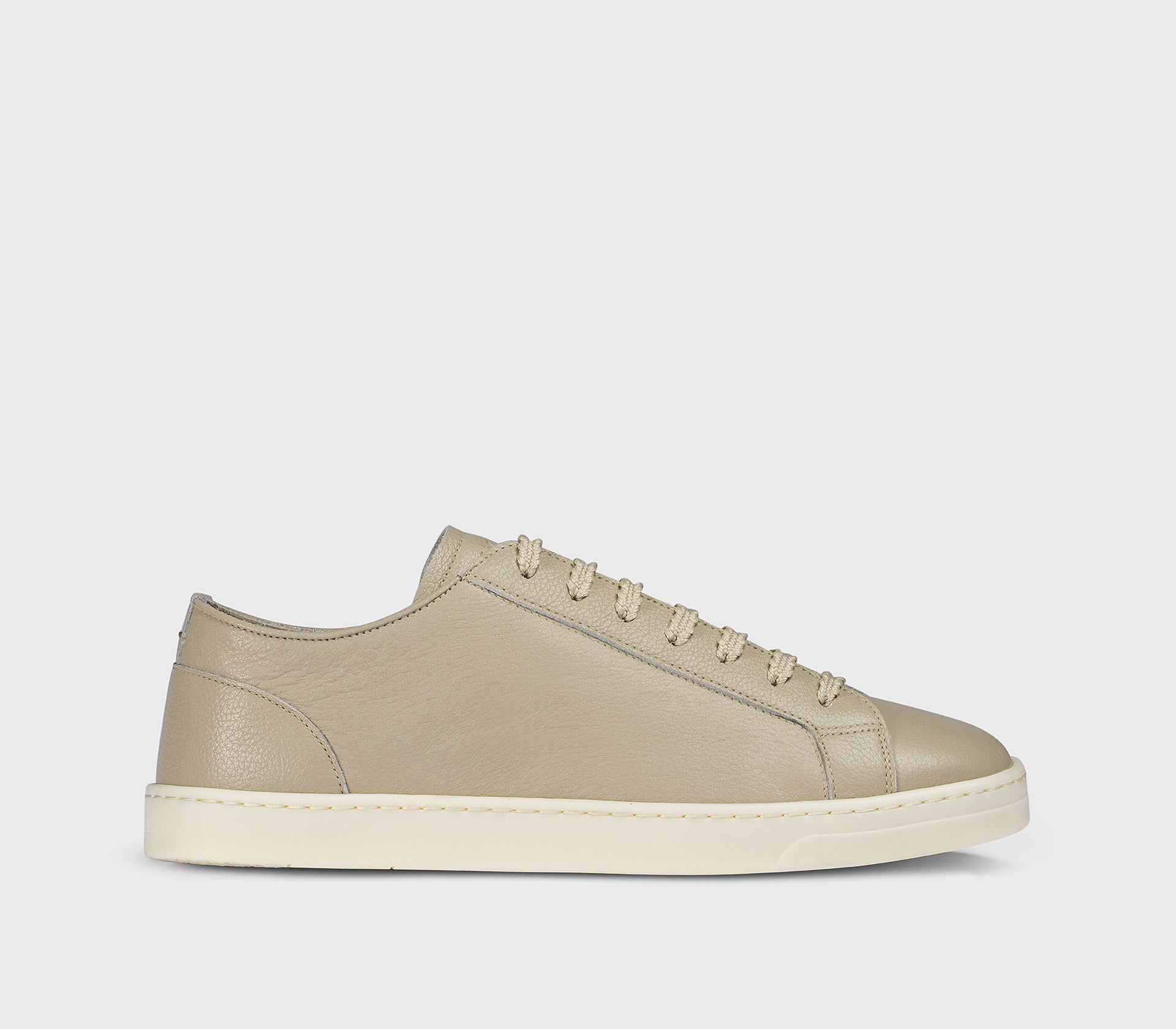 Sneaker da donna in pelle | marmo - Doucal's