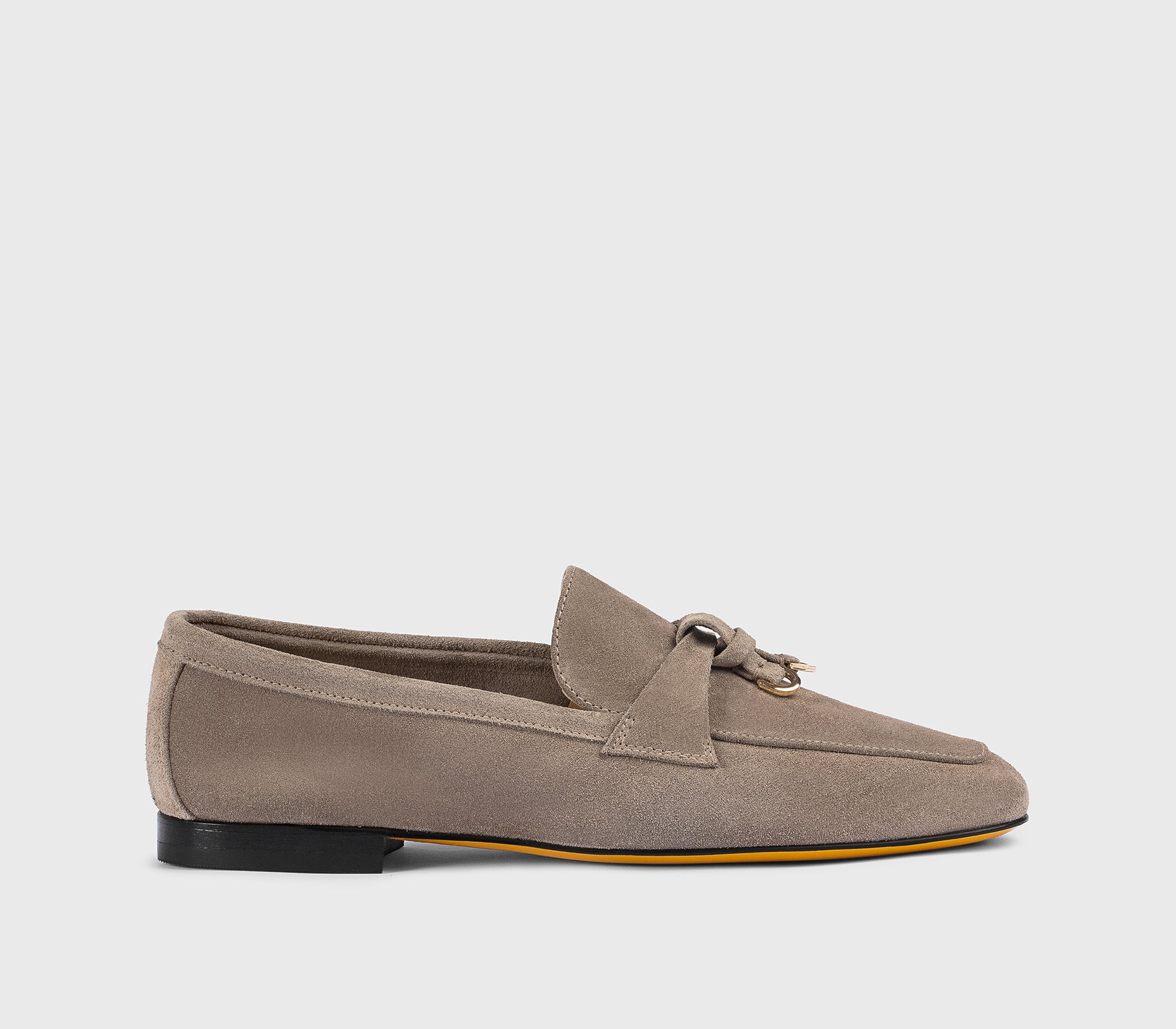 Mocassino da donna in suede |fango - Doucal's