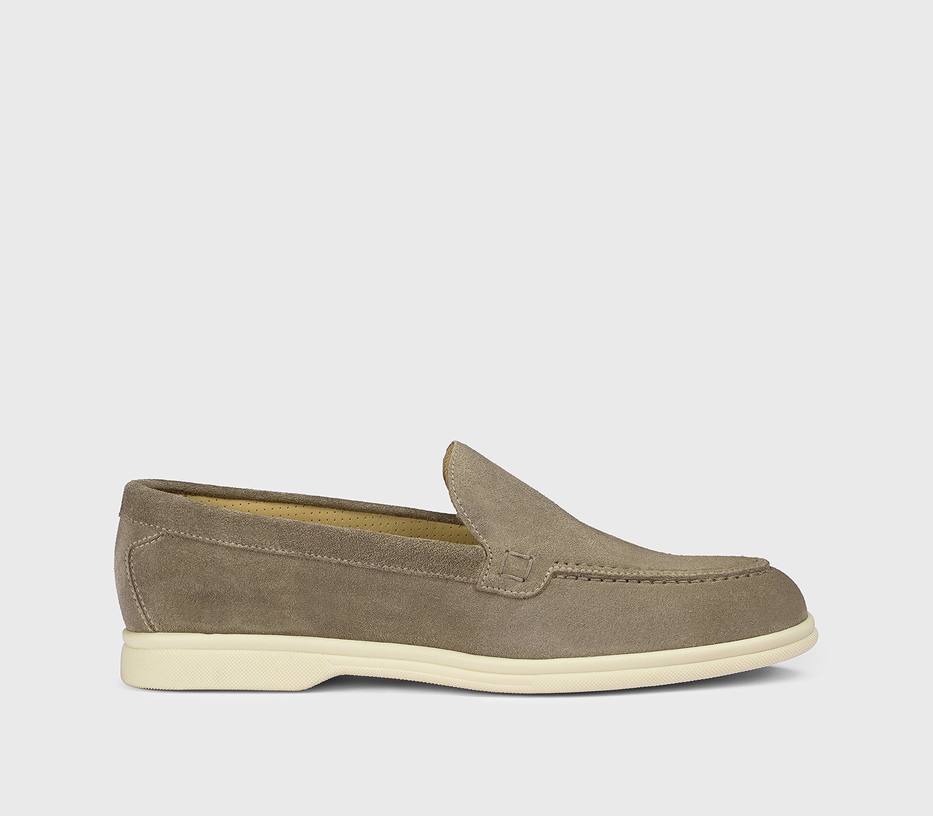 Mocassino da donna in suede | fango - Doucal's