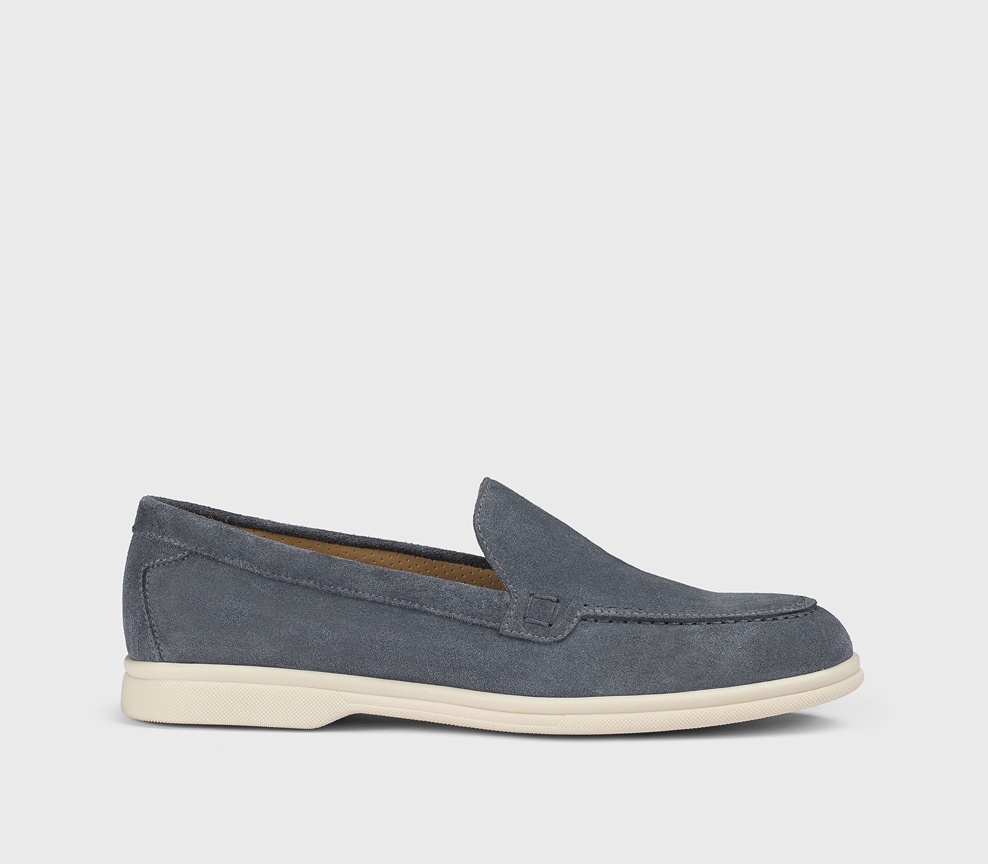 Mocassino da donna in suede | blu - Doucal's