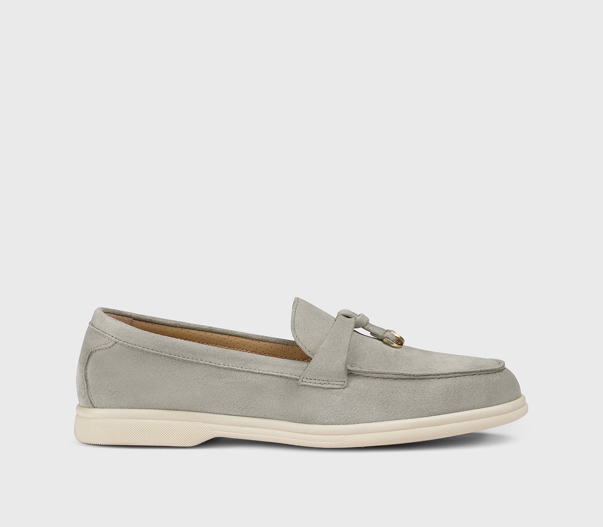 Mocassino da donna in suede | grigio - Doucal's