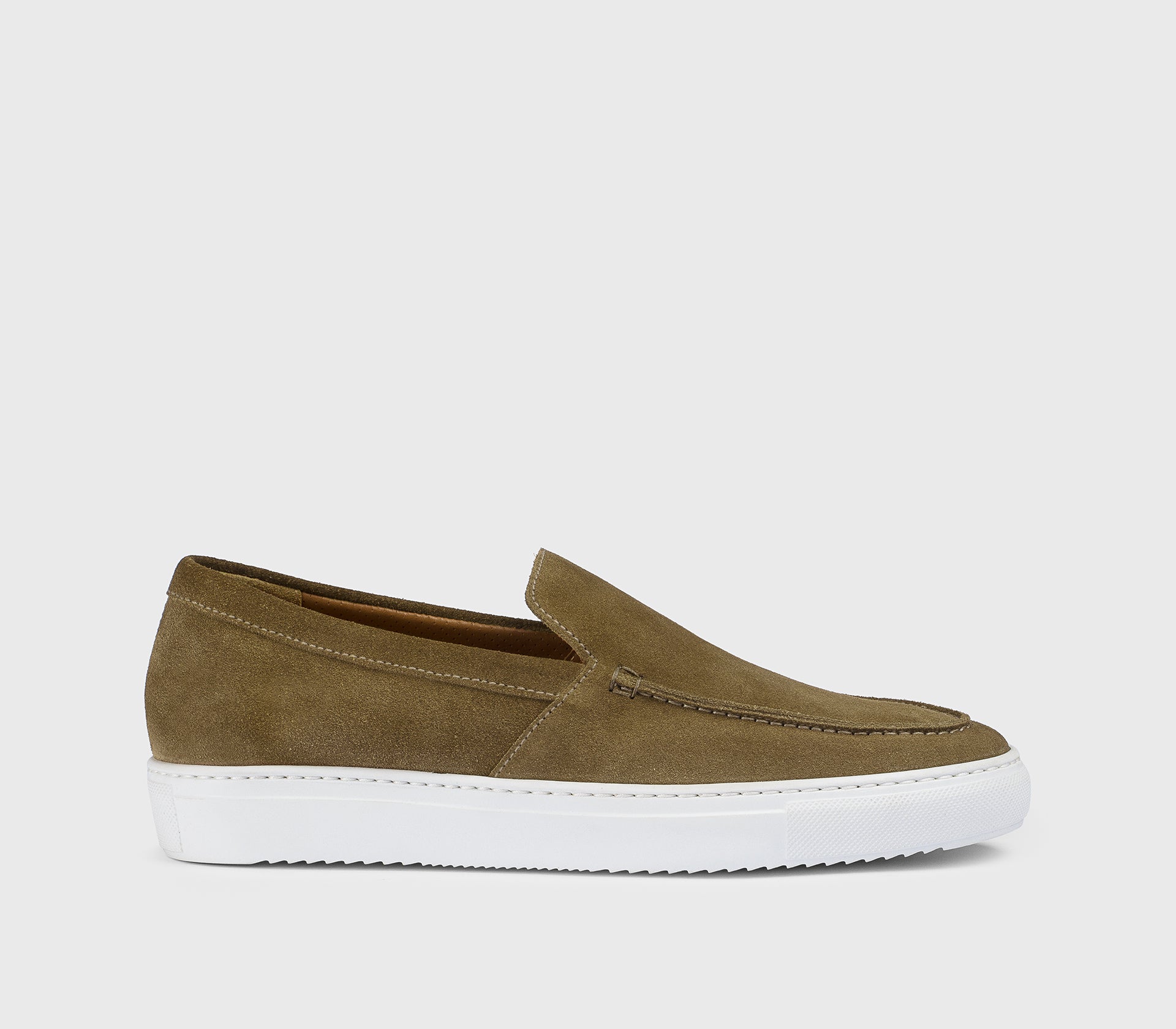 Mocassino slip-on da uomo in suede| palude - Doucal's