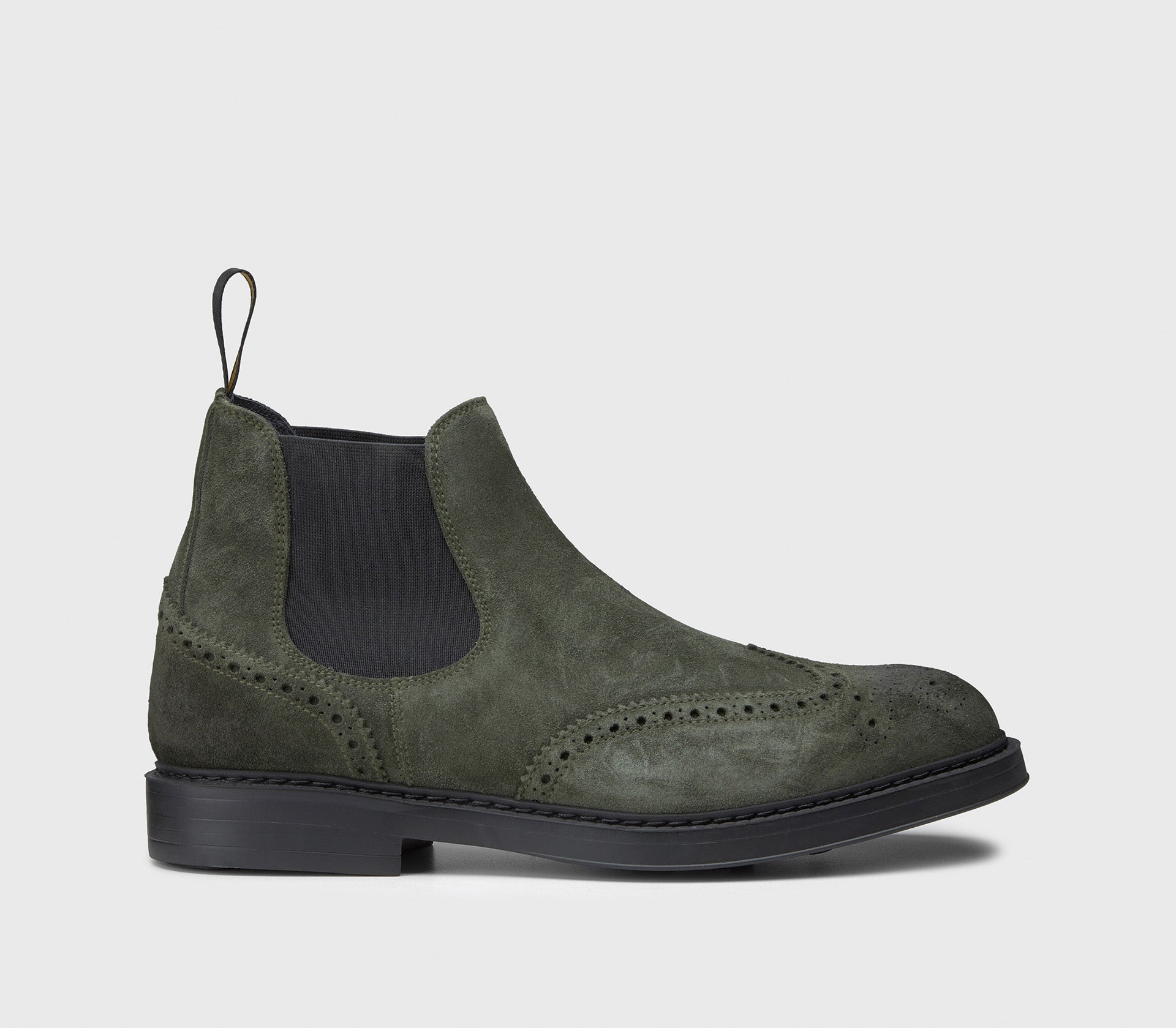 Polacchino beatles da uomo in suede | verde - Doucal's