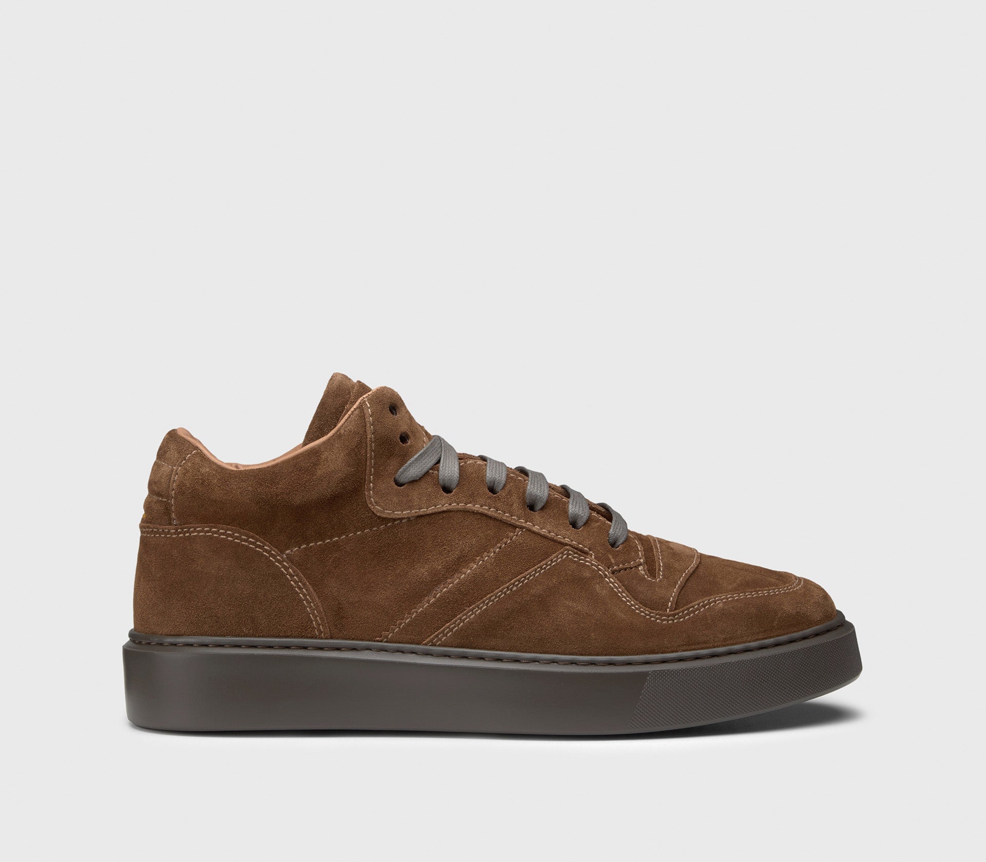 Sneaker da uomo in suede | marrone - Doucal's