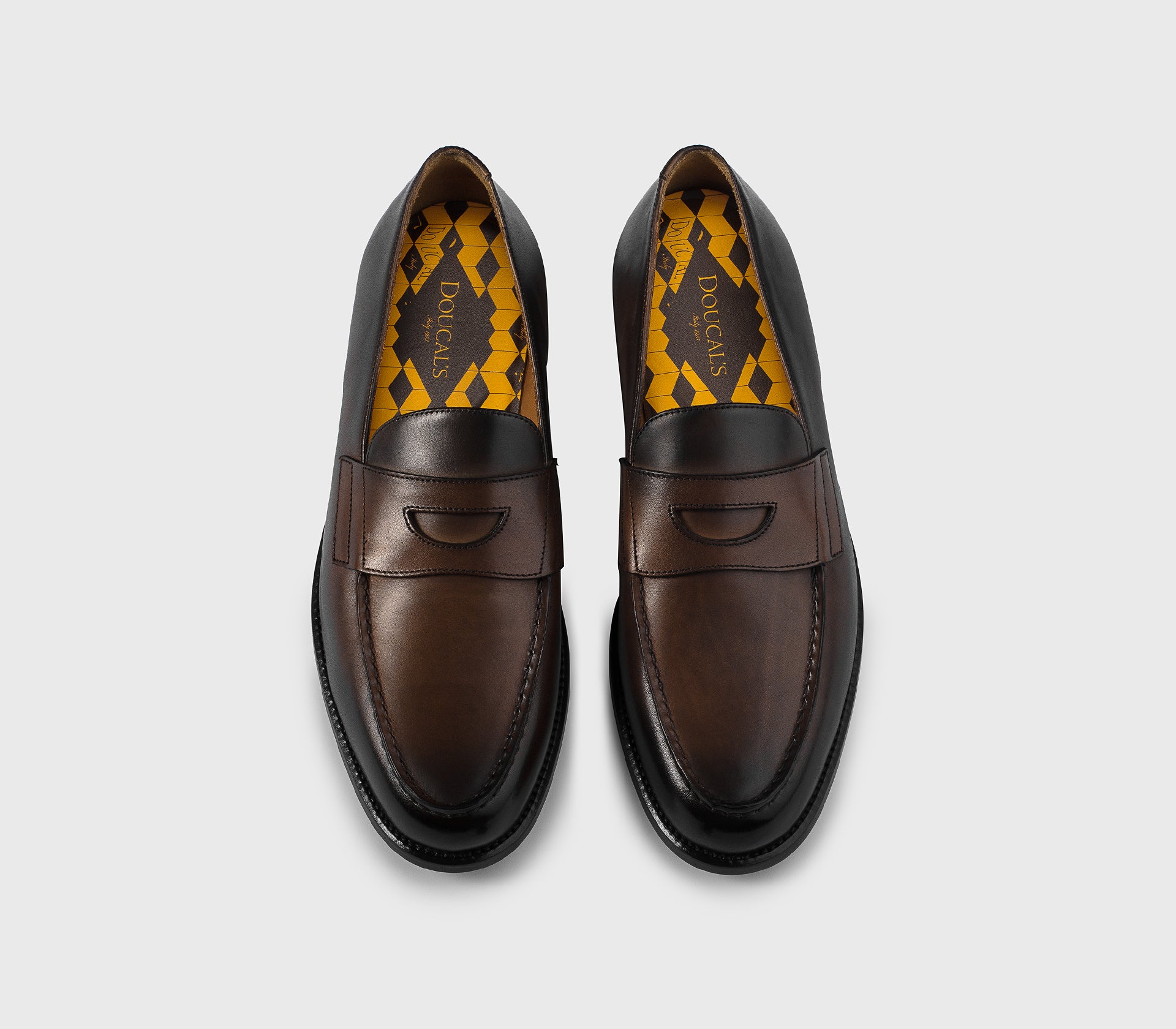 Mario 50 loafer in dark brown leather