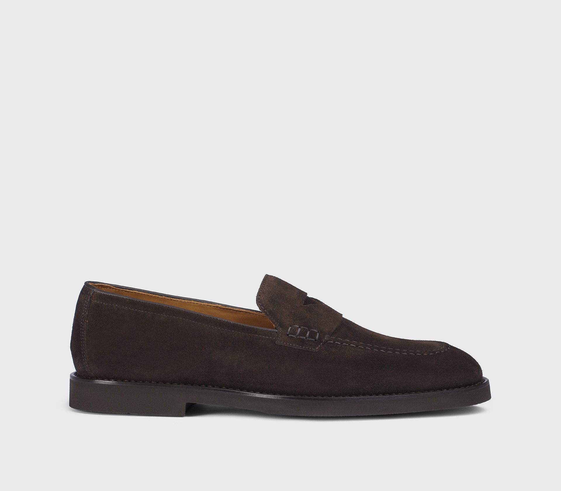 Mocassino da uomo in suede | marrone - Doucal's