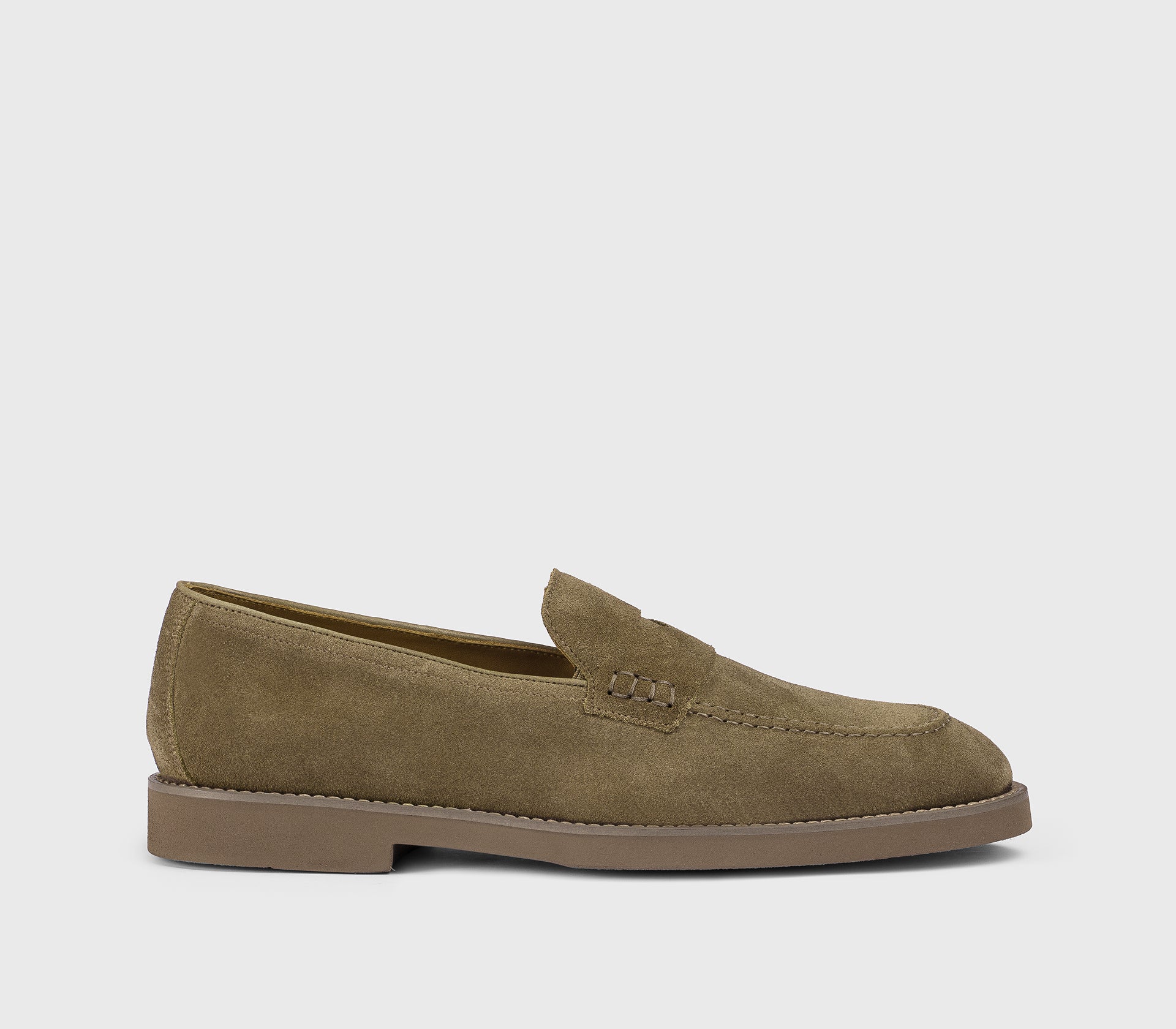 Mocassino da uomo in suede | cacao - Doucal's