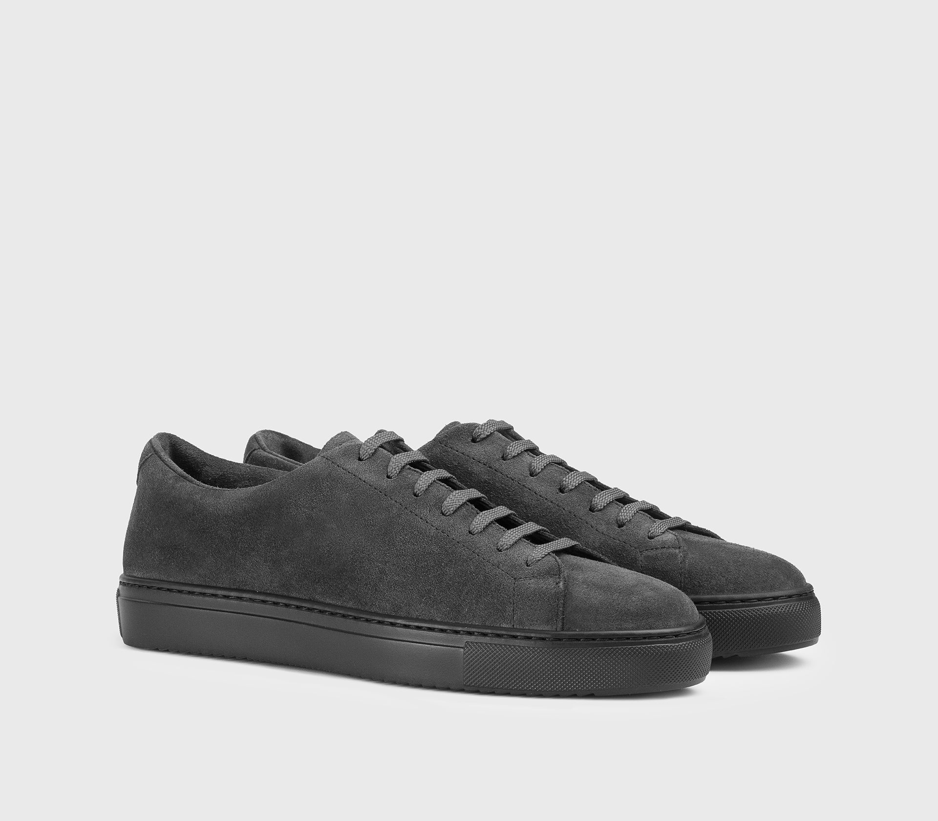 Sneaker da uomo in suede|antracite - Doucal's