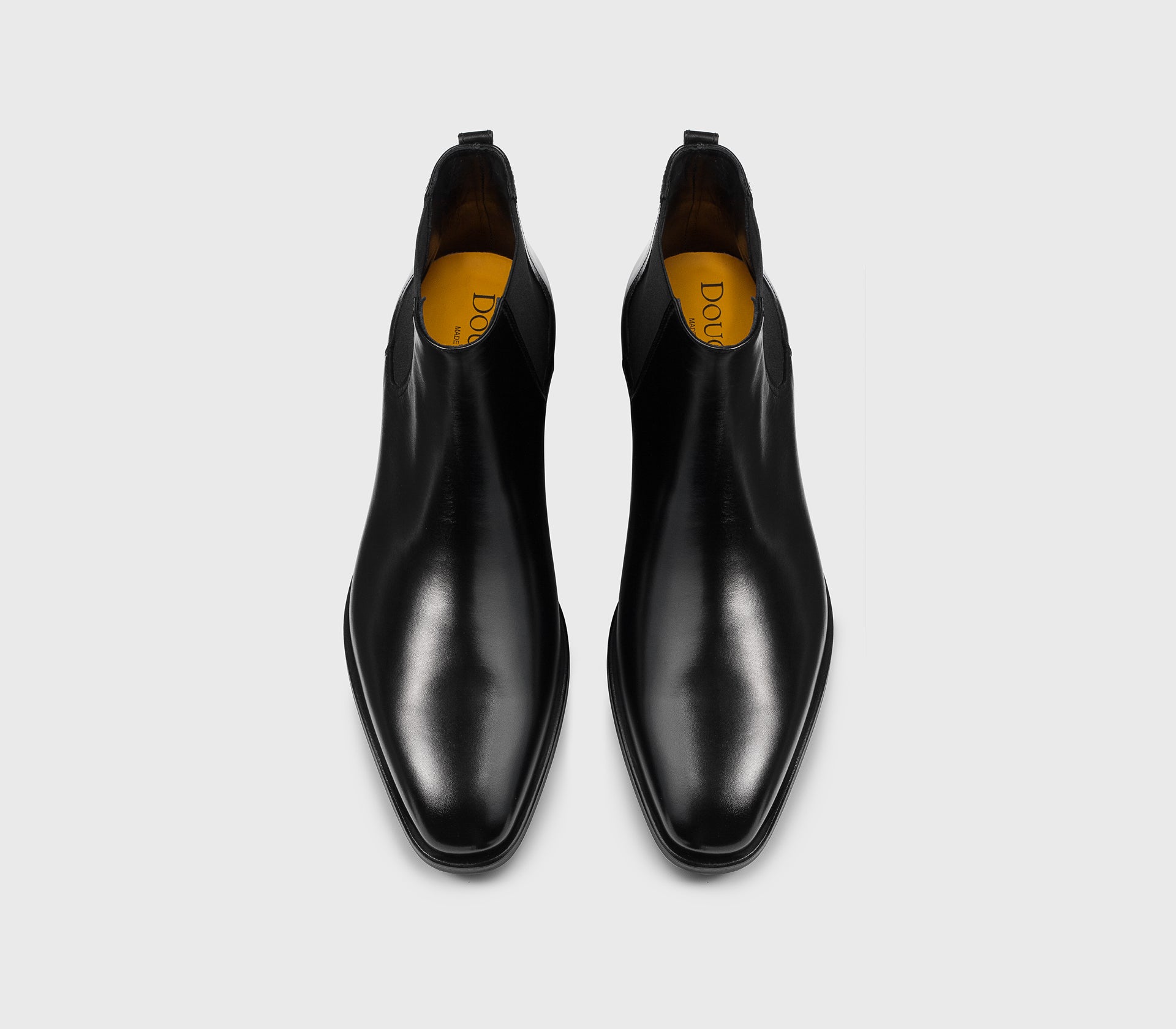 Stivaletto Chelsea in pelle nero