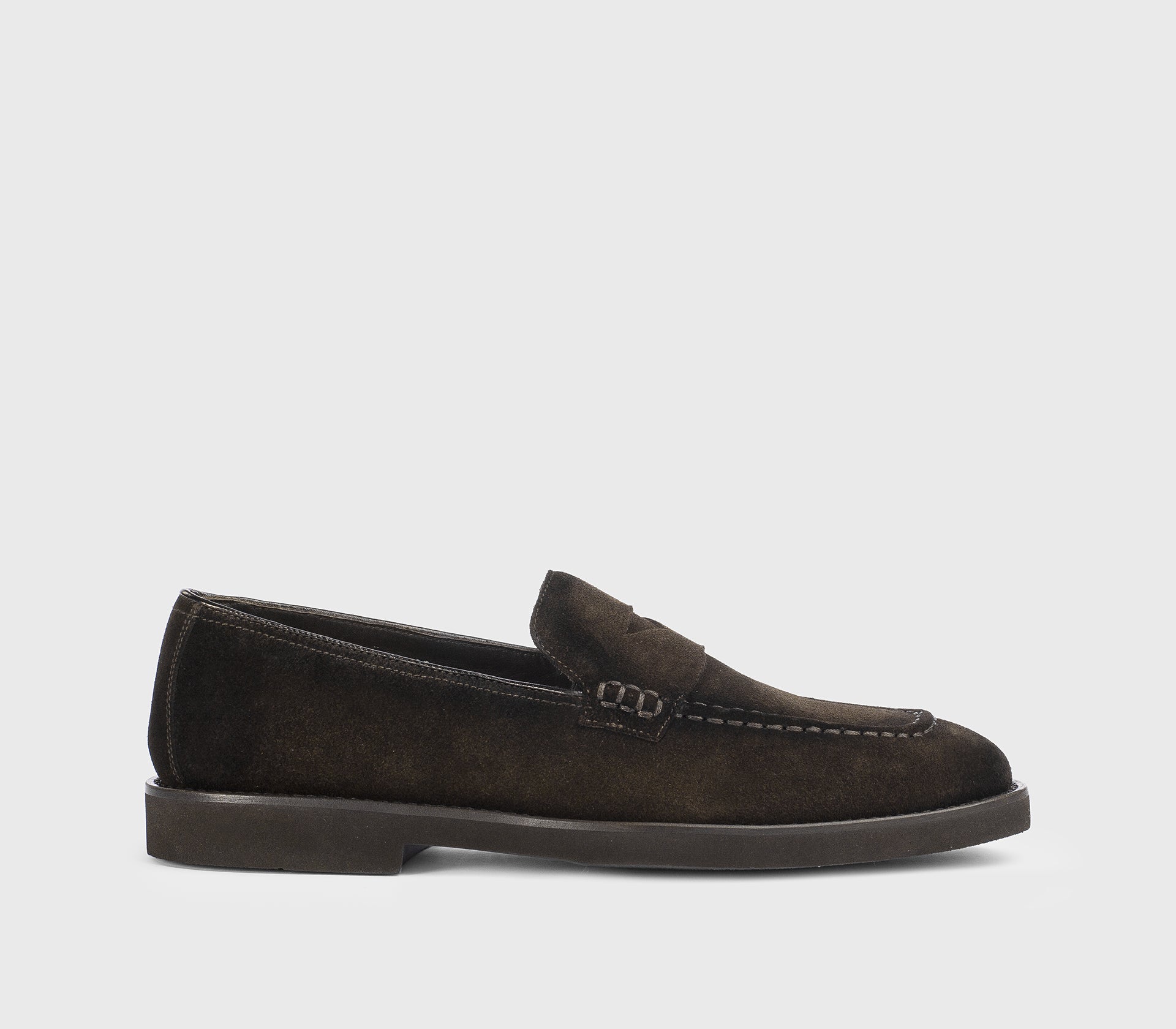 Mocassino da uomo in suede | marrone - Doucal's