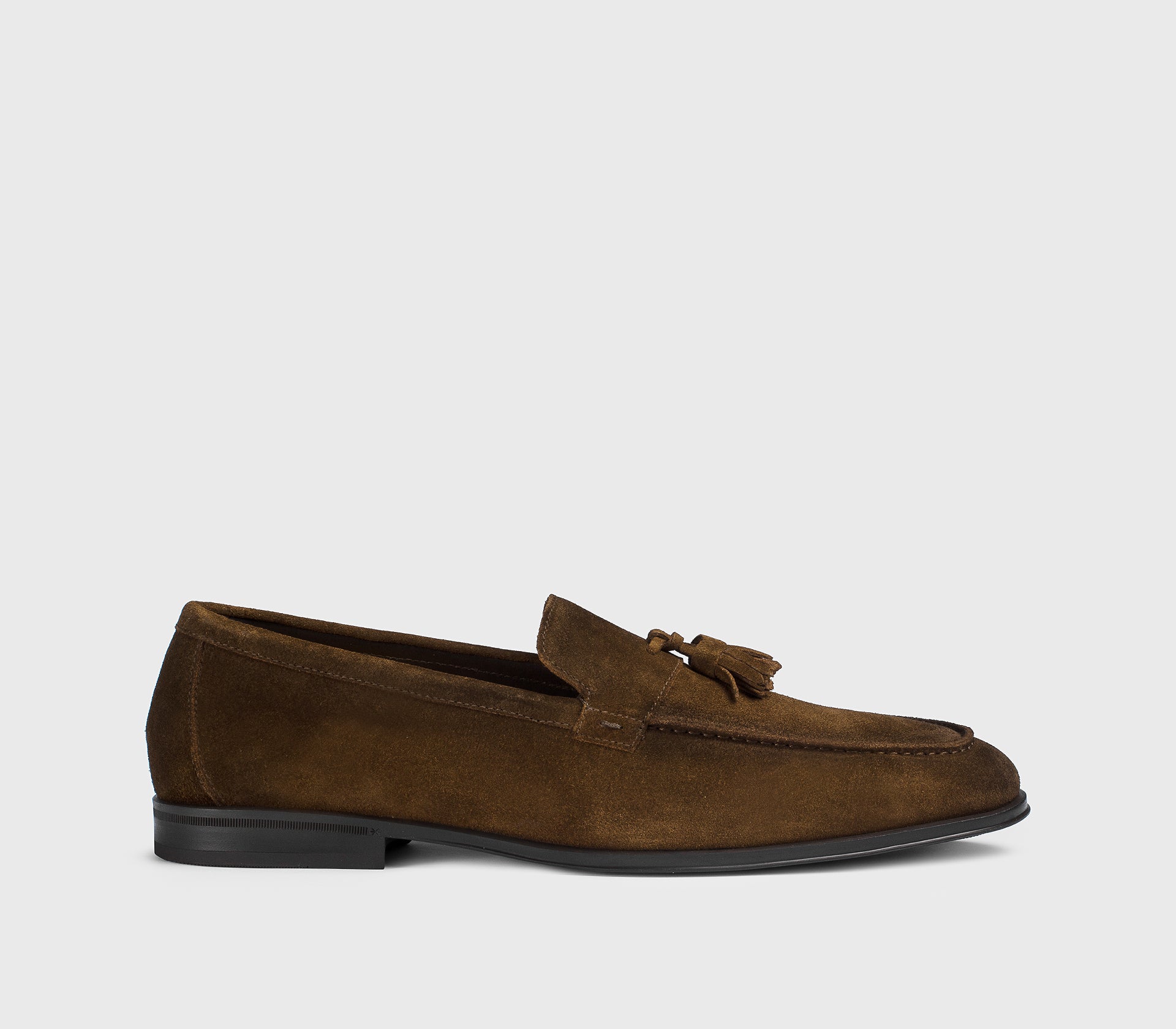 Mocassino da uomo in suede | marrone -Doucal's