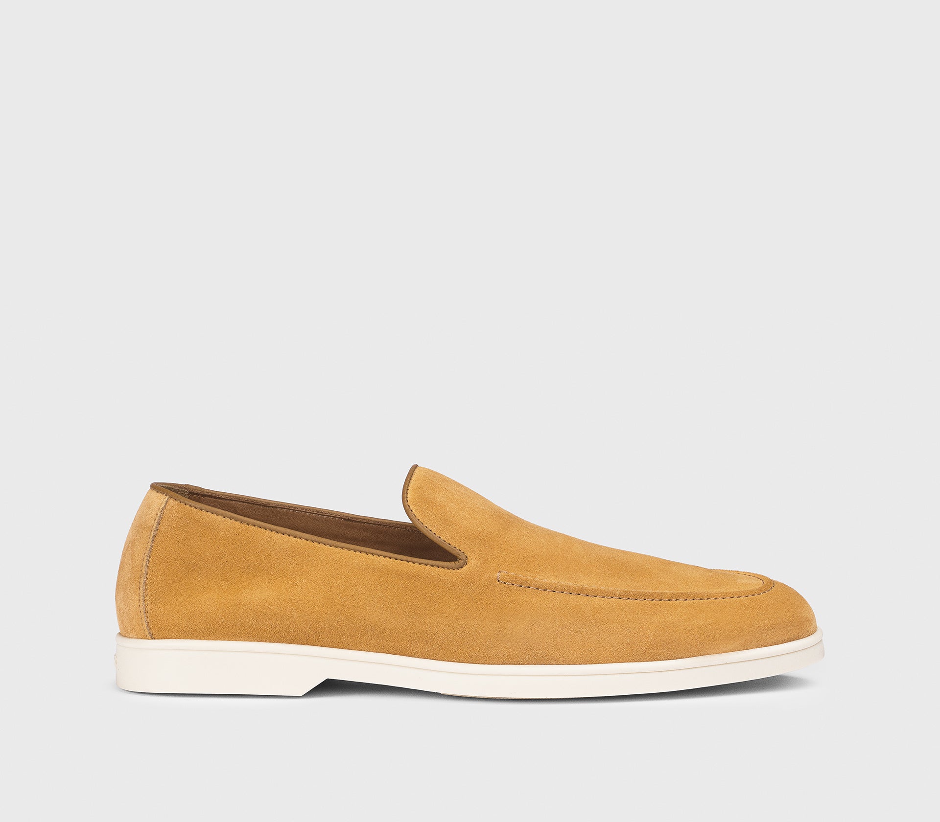 Mocassino da uomo in suede | giallo - Doucal's