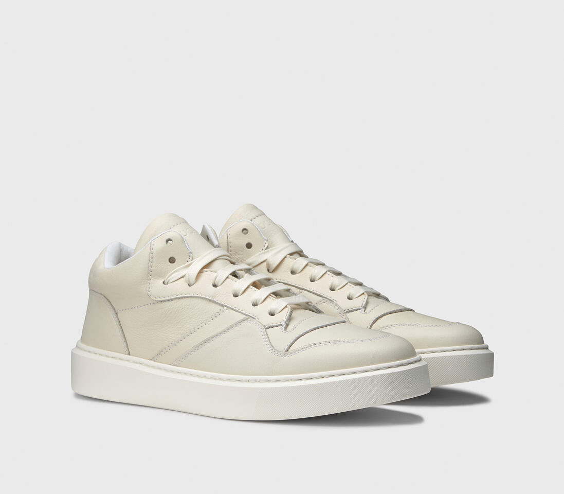 Sneaker da uomo in pelle | bianco - Doucal's