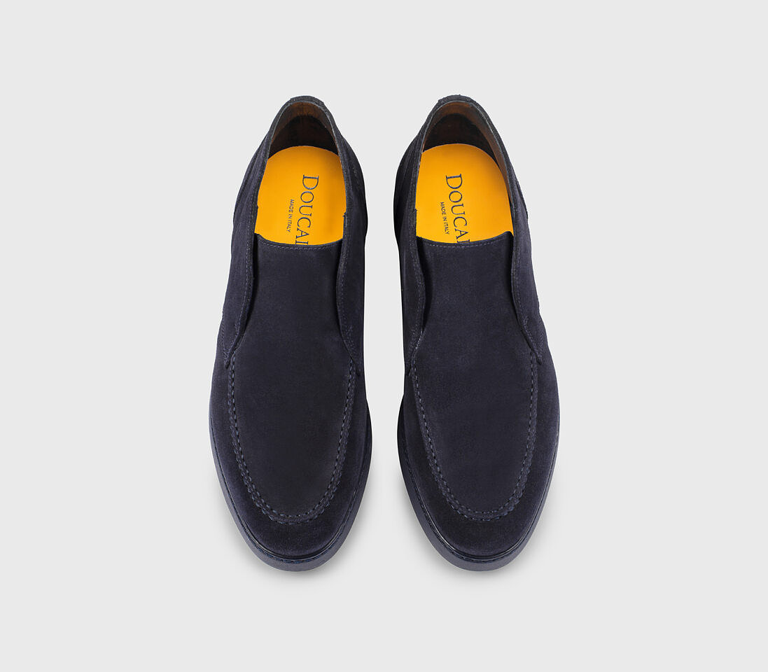 Desert boot da uomo in suede | blu - Doucal's